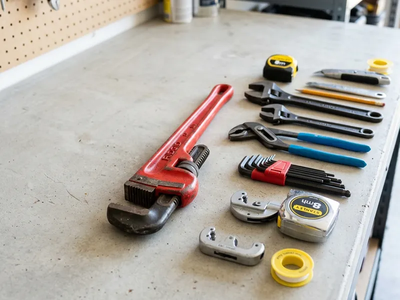 Professional plumbers in Rosebud, SD equipped with top-tier tools for residential and commercial plumbing services.